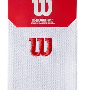 WILSON Microfiber Towel - Whitev
